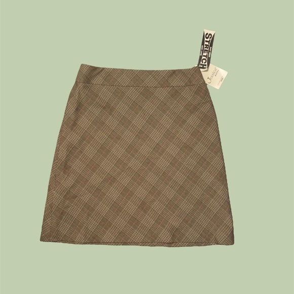 🌥BNWT Jessica midi plaid skirt - Picture 1 of 4